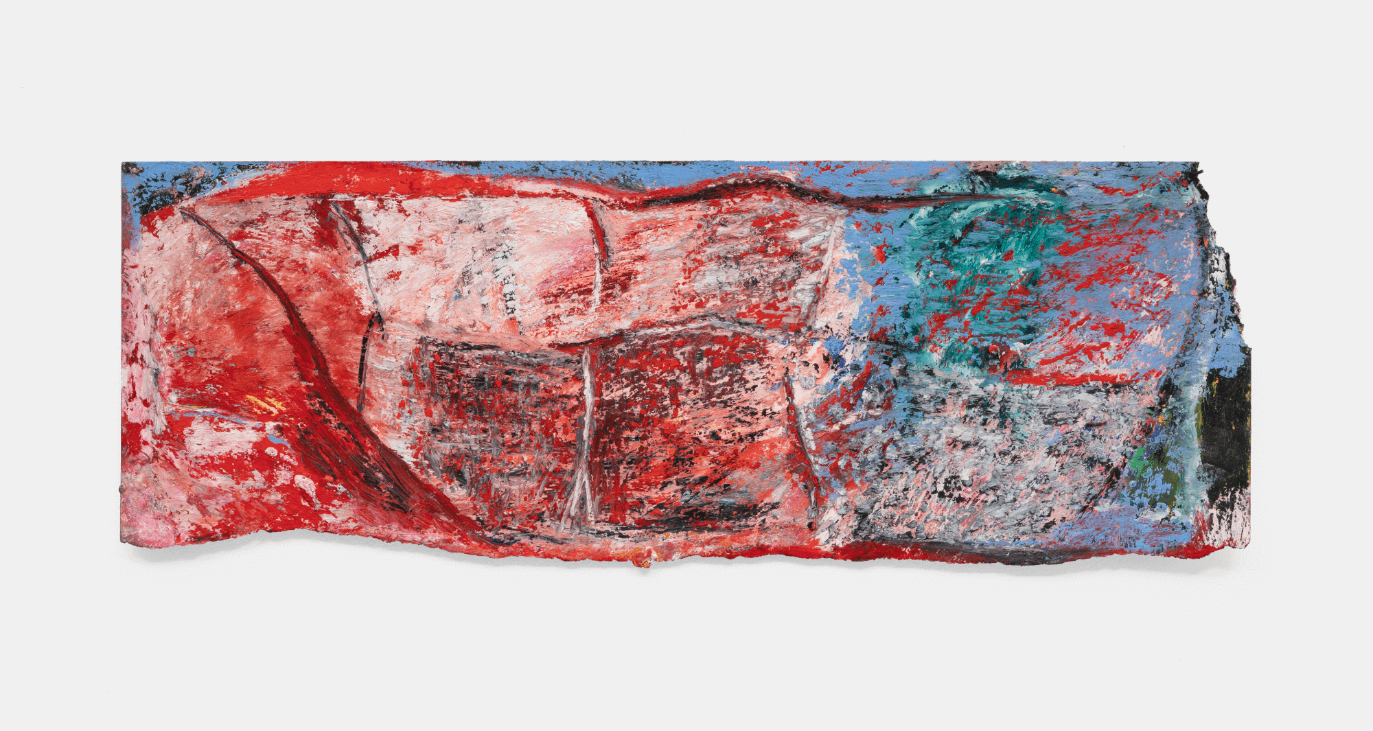 Rachel Jones, 'Lick your teeth, they so clutch', 2021. Towner Eastbourne.